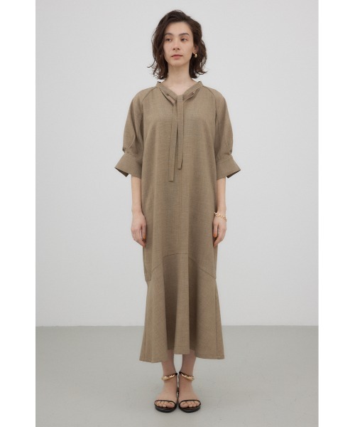 「crie conforto」 半袖ワンピース FREE ベージュ レディース_画像5