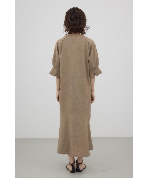「crie conforto」 半袖ワンピース FREE ベージュ レディース_画像7
