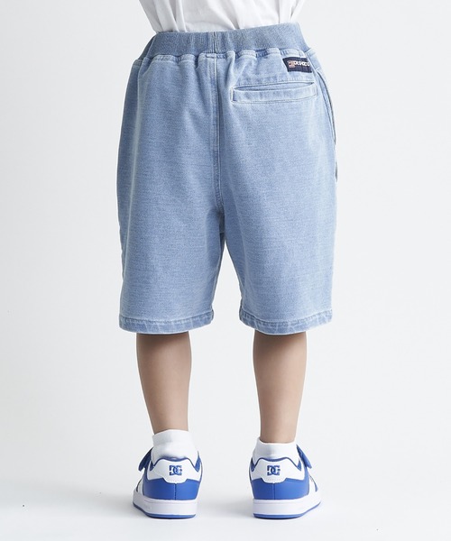 「DC SHOES」 「KIDS」ハーフパンツ 150 インディゴブルー キッズ_画像4