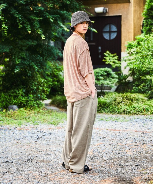 BIG-industry様 商品 niko and…（ニコアンド） ワイドパンツ パンツ リネンライクイージー