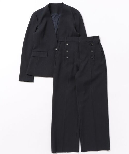 「m.f.editorial」 セットアップ S ネイビー レディース_画像4