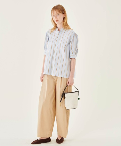 「DANTON」 パンツ 36 グレー レディース_画像4