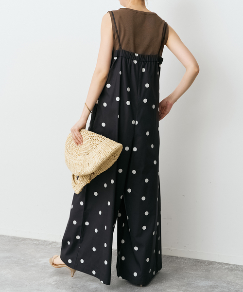 「Spick & Span」 オーバーオール 38 ベージュ レディース_画像7