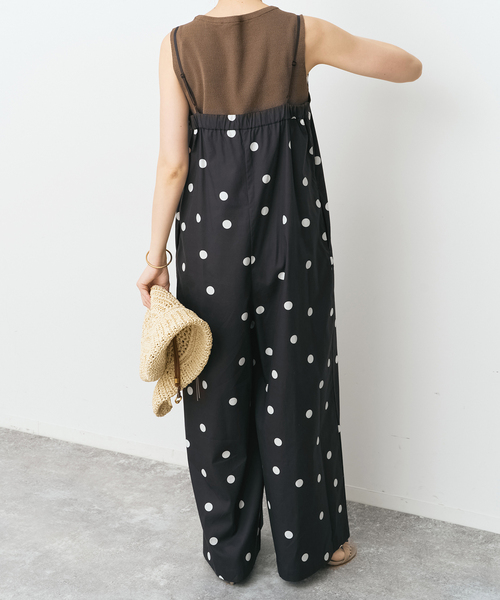 「Spick & Span」 オーバーオール 38 ベージュ レディース_画像8