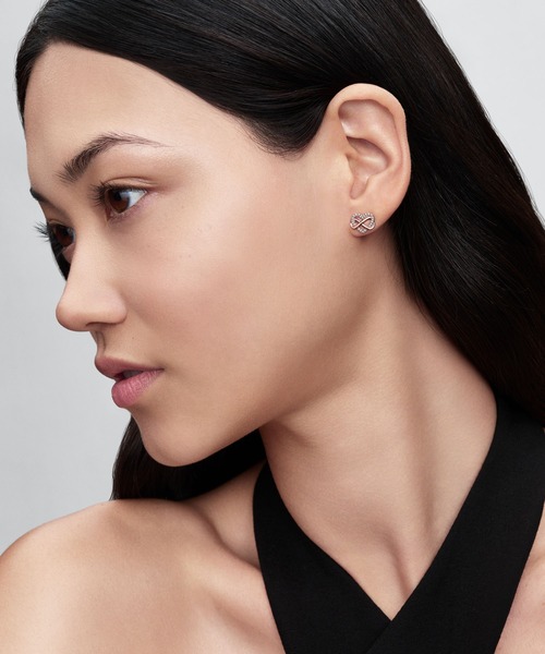 PANDORA（パンドラ） ピアス スパークリング インフィニティ ハート