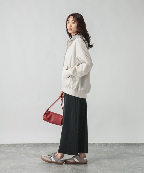「GLOBAL WORK」 ロングスカート - ブラック レディース_画像3