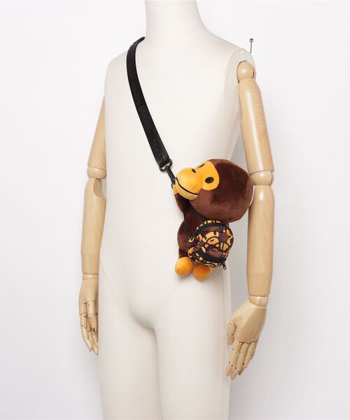 BABY MILO STORE ショルダーバッグ SMALL PLUSH DOLL CROSS BAG メンズ