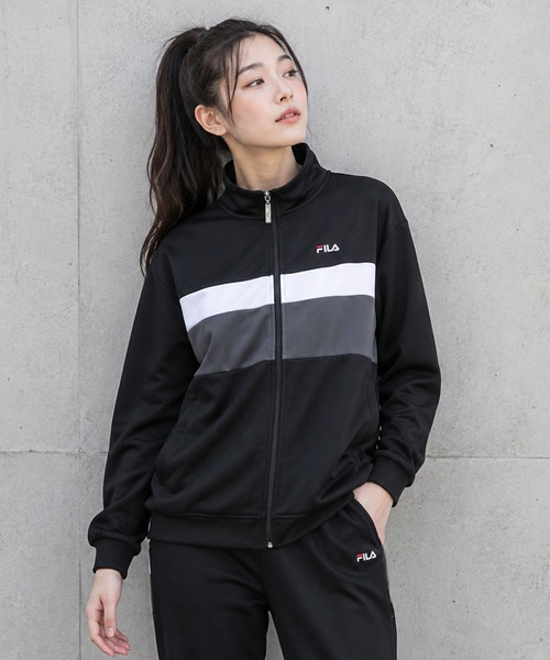 FILA（フィラ） ジャージ 「別注」FILA/フィラ ワンポイント ロゴ 刺繍