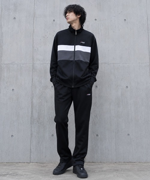 FILA（フィラ） ジャージ 「別注」FILA/フィラ ワンポイント ロゴ 刺繍