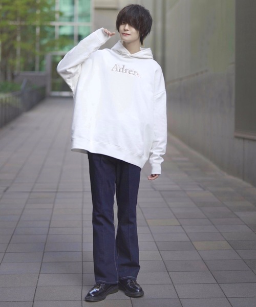 ANDWANG Washed flare denim pants デニム　パンツ BOTTOMS