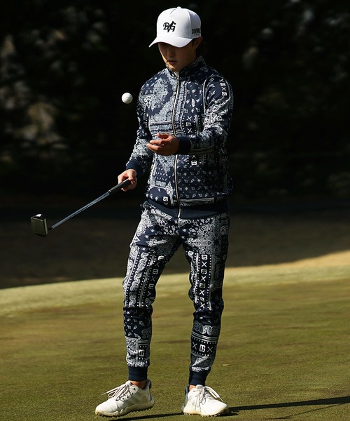 DIVINER GOLF ディバイナー ゴルフ ペイズリー ジャケット XXL DIVINER GOLF ゴルフ 「DIVINER GOLF」オリジナルペイズリー
