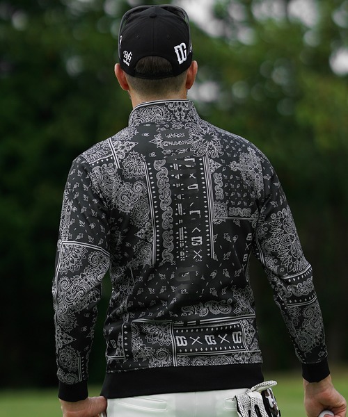 DIVINER GOLF ディバイナー ゴルフ ペイズリー ジャケット XXL DIVINER GOLF 【DIVINER GOLF】 ゴルフウェア メンズ 長袖