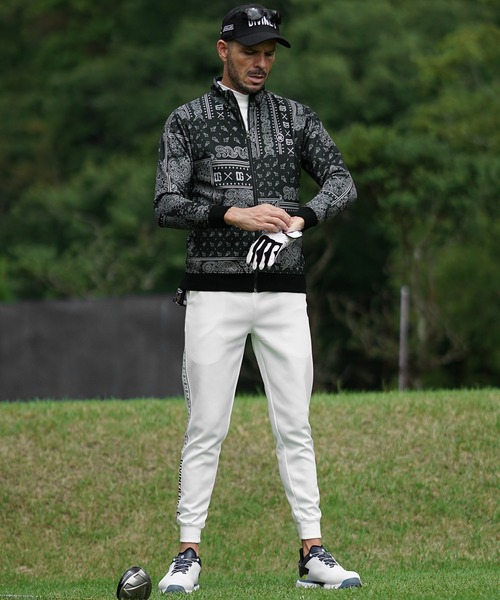 DIVINER GOLF ディバイナー ゴルフ ペイズリー ジャケット XXL DIVINER GOLF ゴルフ 「DIVINER GOLF」オリジナルペイズリー