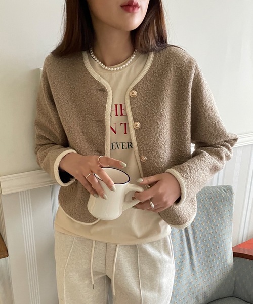 Didot.showroom ジャケット ノーカラージャケット 入園式 卒業式