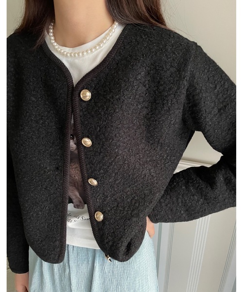 Didot.showroom ジャケット ノーカラージャケット 入園式 卒業式