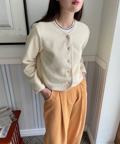 Didot.showroom ジャケット ノーカラージャケット 入園式 卒業式
