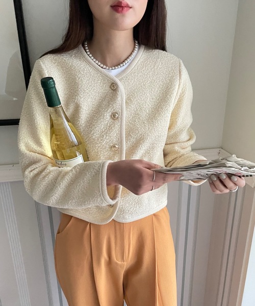 Didot.showroom ジャケット ノーカラージャケット 入園式 卒業式