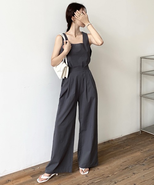 リネンライクレイヤードトップス　セットアップ URBAN RESEARCH ITEMS｜リネンライクセットアップ | Rakuten