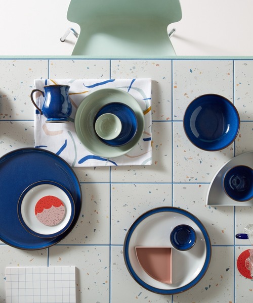 Denby（デンビー） 食器 Azure アジュール デザート／サラダプレート