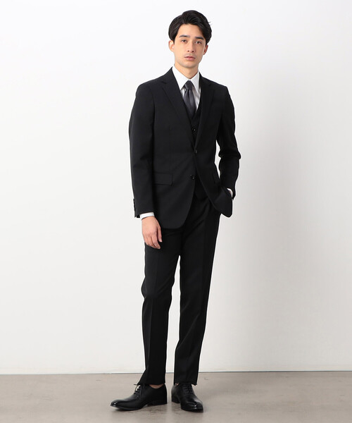 COMME CA ISM（コムサイズム） スラックス 「セットアップ対応」ウール