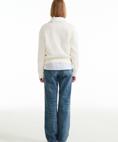 トレーナー スウェット KIRSH CHERRY HIGH NECK HALF ZIP UP