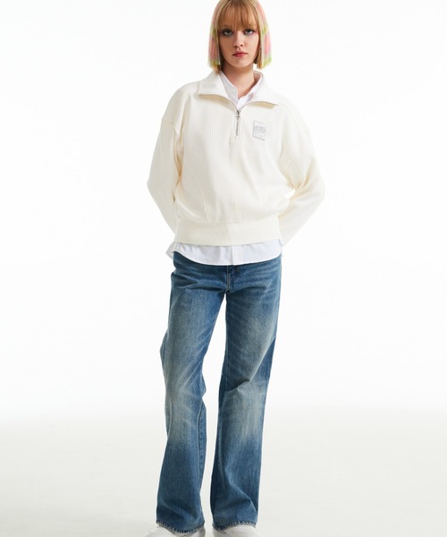 chaosハーフジップスエット CHAOS FISHING CLUB | カオスフィッシングクラブ | LOGO HALF Z