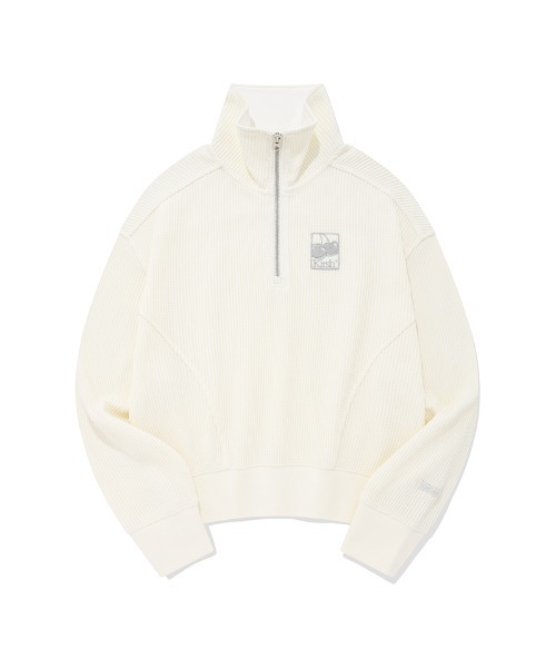 トレーナー スウェット KIRSH CHERRY HIGH NECK HALF ZIP UP/キルシーチェリーハイネックハーフジップアップ レディース トレーナー スウェット KIRSH CHERRY HIGH NECK HALF ZIP UP