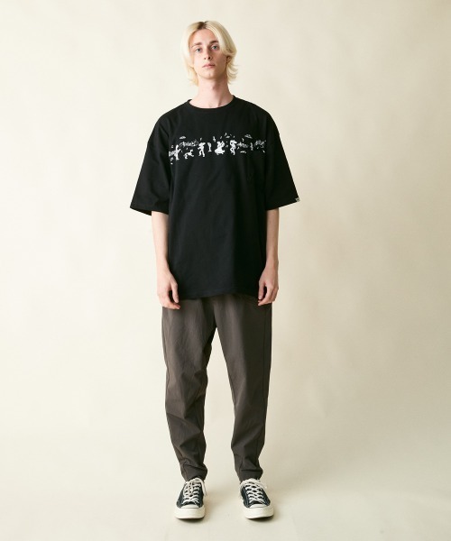 rehacer レアセル　マルチポケット テック パンツ　黒　Ｌ rehacer パンツ : Multi Pocket Tech Pants / マルチ ポケット
