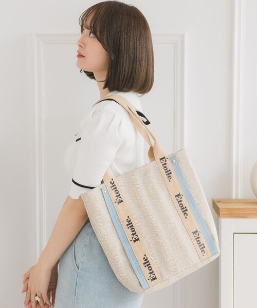 Emsexcite トートバッグ ロゴテープトートBag レディース