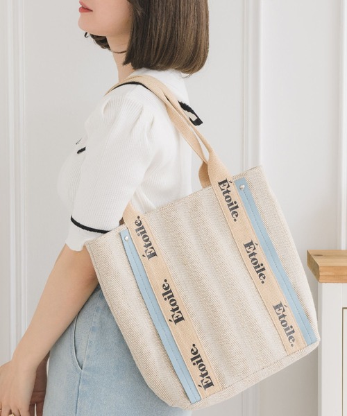 Emsexcite トートバッグ ロゴテープトートBag レディース