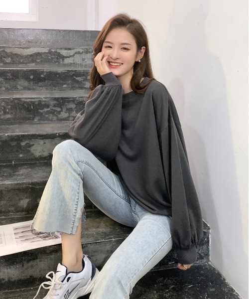 ad thie（アドティエ） トレーナー スウェット 裏毛 スウェット プル