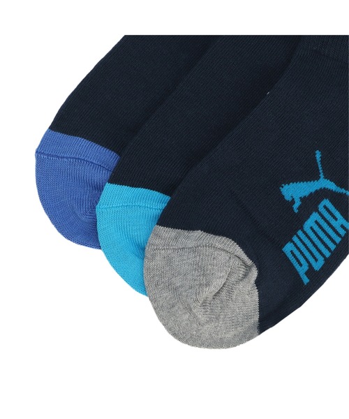 PUMA 靴下 プーマ キッズ スニーカー ソックス 3足組 2 子供