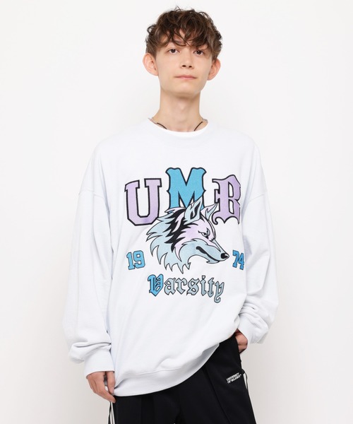 MILKBOY ドーナツ柄 総柄 スウェット 長袖 クルーネック トレーナー MILKBOY - タグ付き milkboy ドーナツトレーナー ミルクの通販