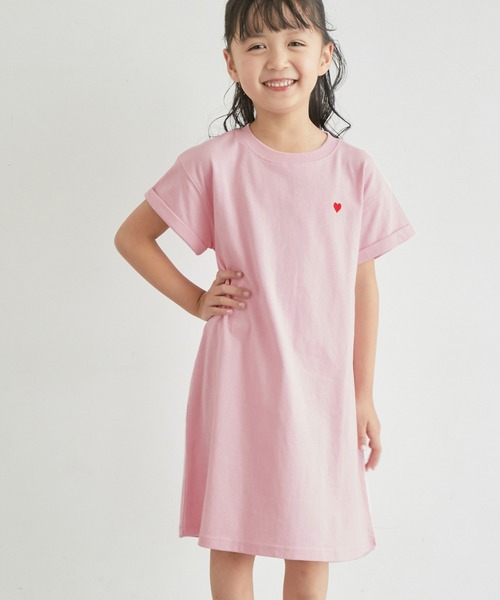 ROPE' PICNIC（ロペ ピクニック） ワンピース 「KIDS」ハート刺繍入り