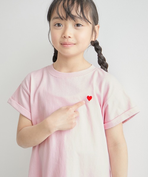 ROPE' PICNIC（ロペ ピクニック） ワンピース 「KIDS」ハート刺繍入り