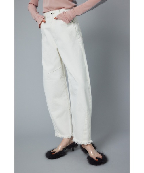 HeRIN.CYE ジーンズ デニム デニムパンツ Cocoon crash hem HeRIN.CYE ジーンズ デニム デニムパンツ Cocoon crash hem