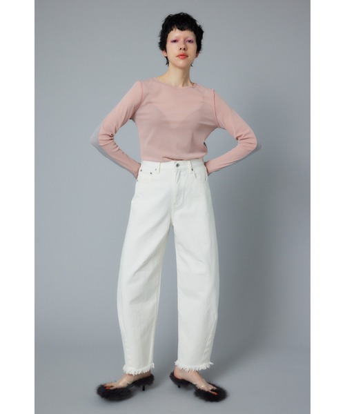 HeRIN.CYE コクーンデニムパンツ Cocoon denim pants コクーンデニムパンツ（デニムパンツ