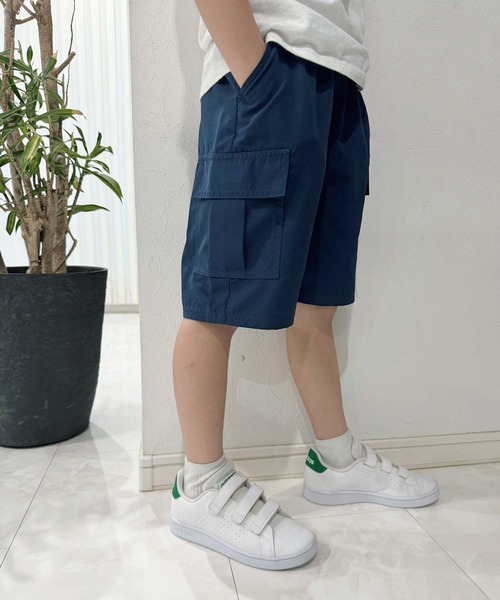 【EASY NO EASY】デニムハーフパンツ　サイズ2 THE CASUAL（カジュアル） ハーフパンツ パンツ シャカシャカイージー