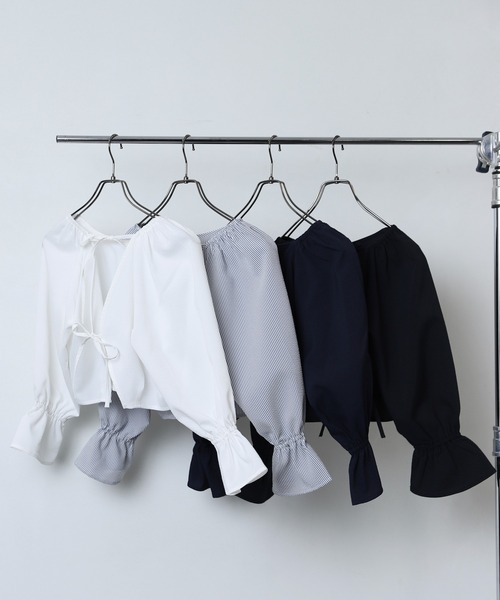 Firsthand ブラウス シャツ 「ZOZOTOWN限定」2WAYレースアップ