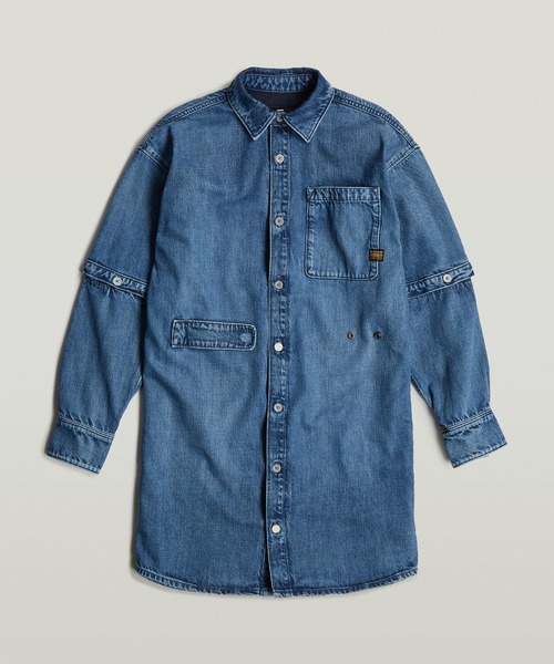 新品♡KP ライトデニムシャツワンピース　160 ニットプランナー 新品♡KP ライトデニムシャツワンピース 160 ニットプランナー