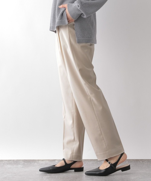 GLOBAL WORK パンツ ウツクシルエットテーパードパンツTall