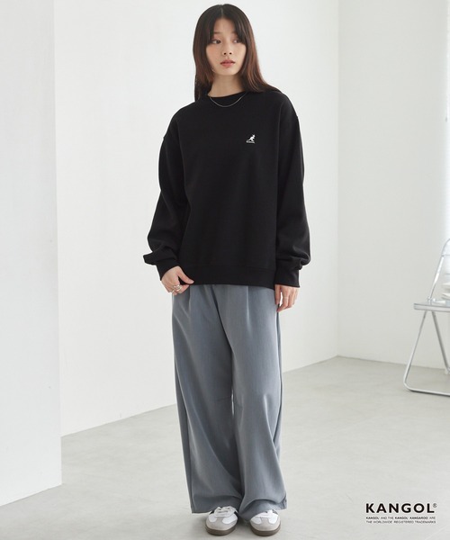 ワンポイントプルオーバー KANGOL（カンゴール） トレーナー スウェット 別注 ロゴ ワンポイント