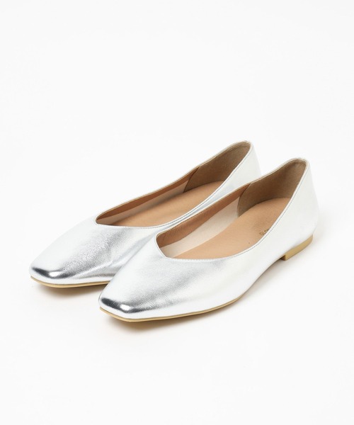 GLOBAL WORK  らくっション撥水フィットパンプス サイズM 2足セット GLOBAL WORK パンプス らくっション撥水フィットパンプス/135895