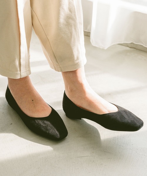 が大特価！ GLOBAL WORK パンプス らくっション撥水フィットパンプス/135895 靴