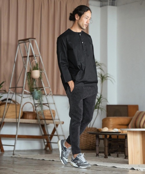 リフレッシュ ロングテーパードパンツ メンズ リフレッシュ ロングテーパードパンツ メンズ ブラック | VENEX