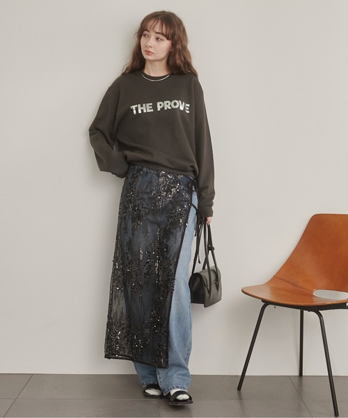 SPORTMAX ANGRI ローライズオーバーサイズ デニム パンツ アングリ] オーバーサイズ デニム パンツ, navy | 