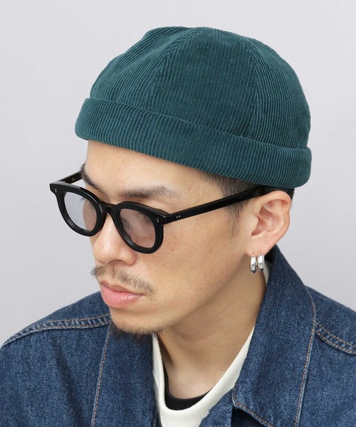 mas.フィッシャーマンキャップ コーデュロイキャップ ロールキャップ 帽子 セレブ キャップ 帽子 コーデュロイ ロールキャップ