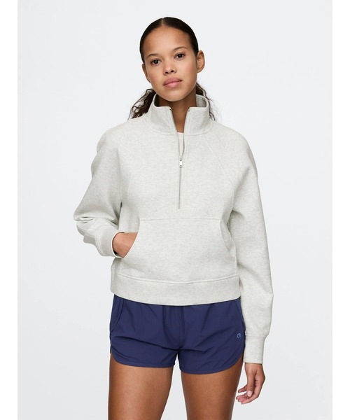 新品✨完売品!GAP定価1.3万 XLハーフジッププルオーバートレーナーギャップ Gap公式オンラインストア | GAPロゴ ハーフジップアップ プル
