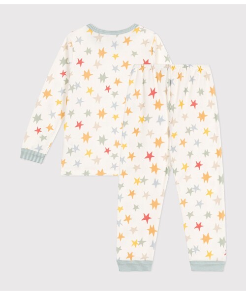 PETIT BATEAU（プチバトー） パジャマ ベロア長袖パジャマ キッズ 子供