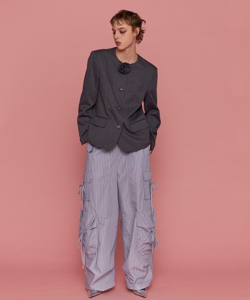 MAISON SPECIAL（メゾンスペシャル） ジャケット ノーカラージャケット